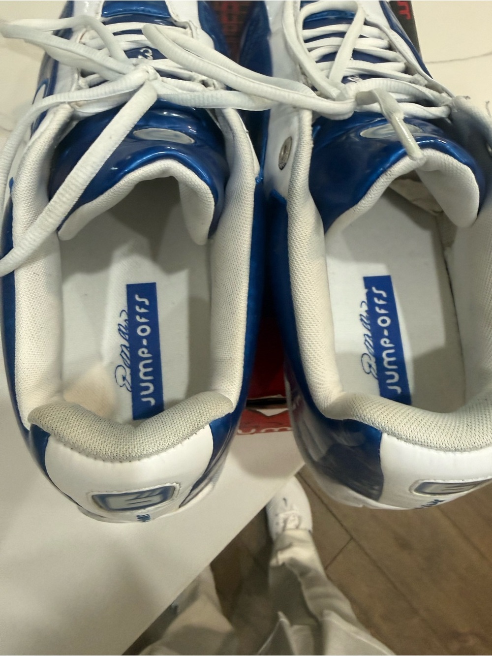 P.Miller aka Master P  Blue and White Leisure Sneakers - Picture 4 of 8